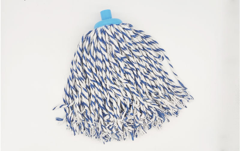 厂家批发家用棉线拖把宽加长杆吸水拖布平推墩布平拖平板手拧拖把