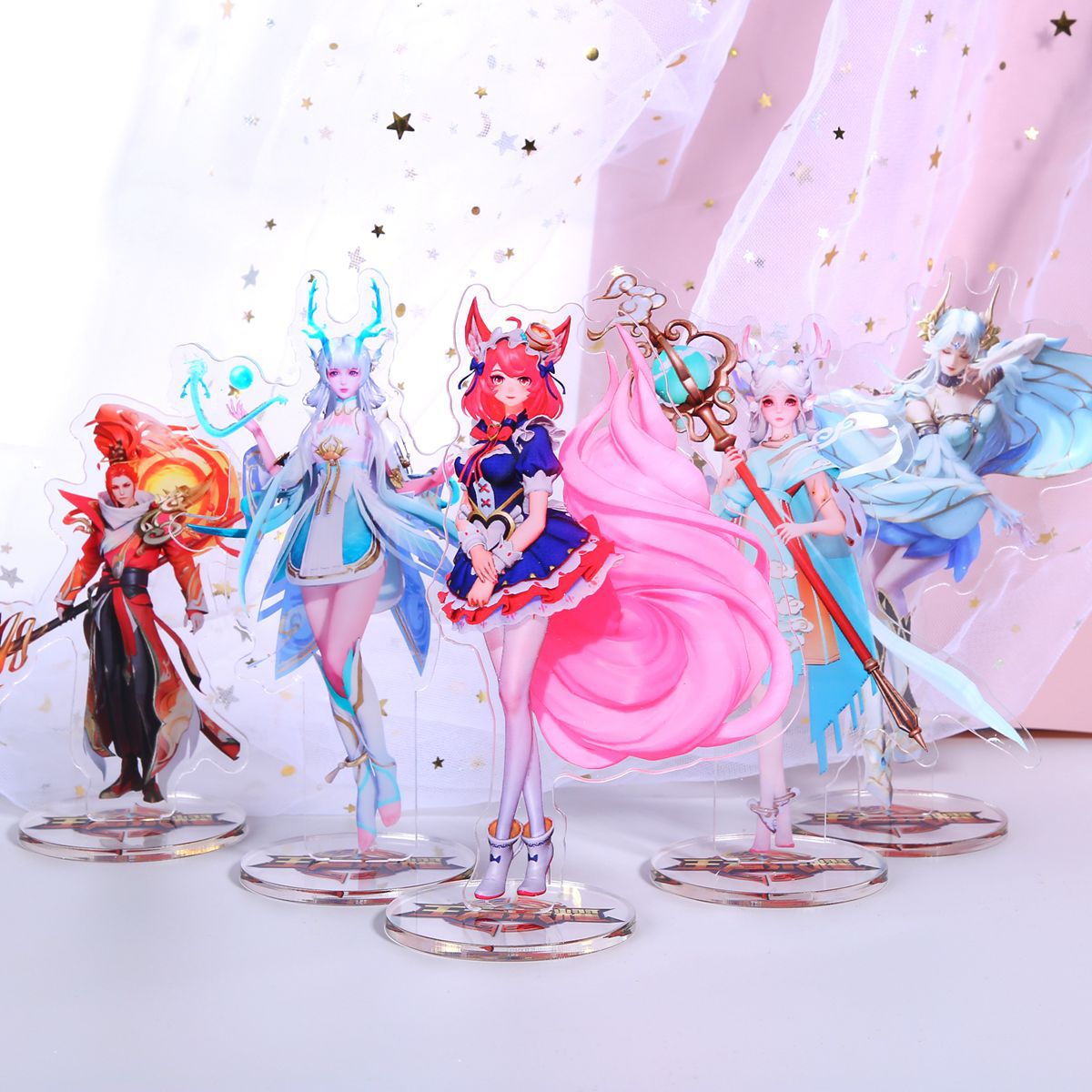 King Glory Big Standee Mobile Game Hand Office Peripheral Standee Ma Chao Hanxin Tachibana Ukyo Double-Sided Acrylic Ornaments