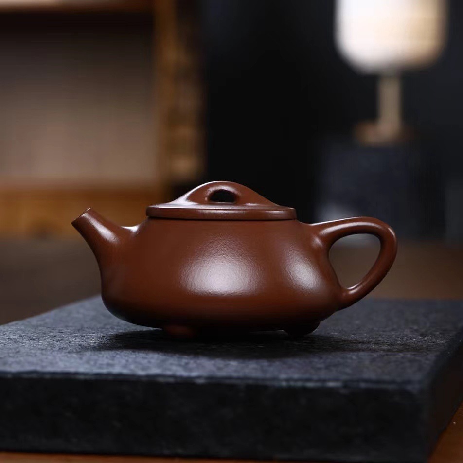 宜兴紫砂壶茶具茶道名家正品纯手工精品原矿优质文革泥景舟石瓢壶