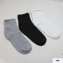 30双袜子批发厂家直销男女一次性棉袜中筒地摊10双装20双一元以下