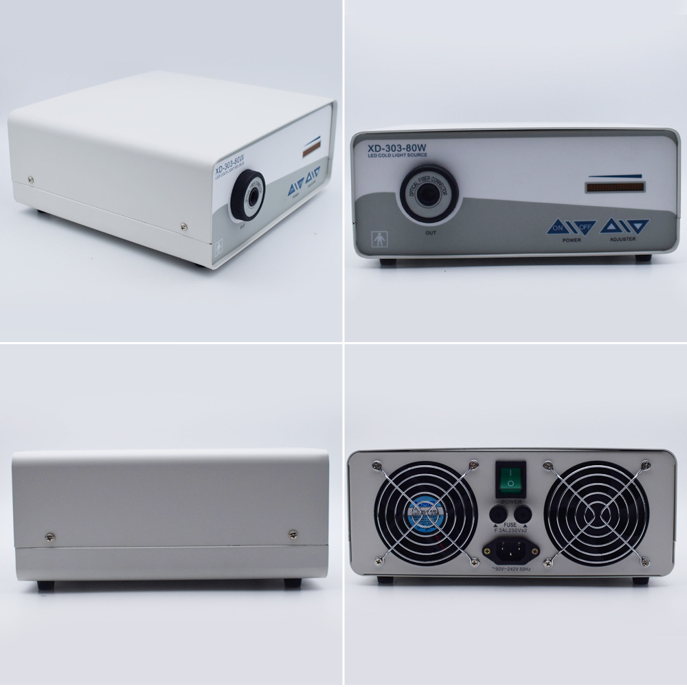 正规销售led冷光源 led80w耳鼻喉内窥镜五官科检查冷光源