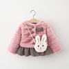 Winter clothes new pattern girl thickening Maomao coat Female baby Western style Fur imitation jacket Cloak Winter clothes new pattern girl thickening Maomao coat Female baby Western style Fur imitation jacket Cloak