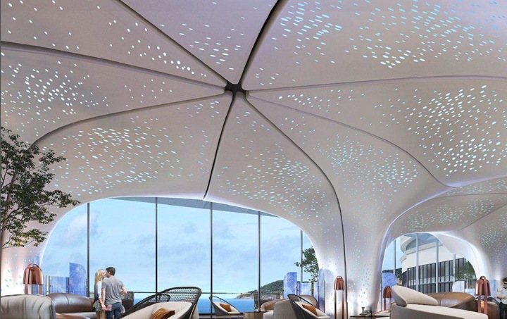 grg异形镂空石膏板吊顶天花造型广东自有施工队grc包安装