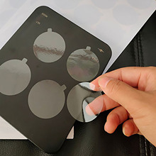 pvc保护膜贴膜机专用防刮花电气按钮圆形透明膜印刷 无气泡易撕贴