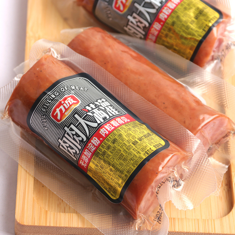 力诚 肉肉大满贯5斤/袋批发休闲食品即食零食小吃肉肠香肠火腿肠