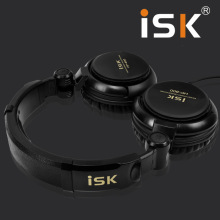 ISK hp800低音dj耳机头戴式不带麦手机听歌声卡有线耳麦长线