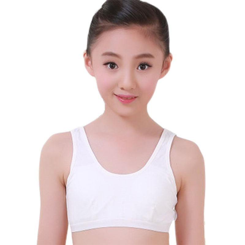 2019夏森之鼓中大童发育期儿童文胸背心学生女童内衣童装厂家批发