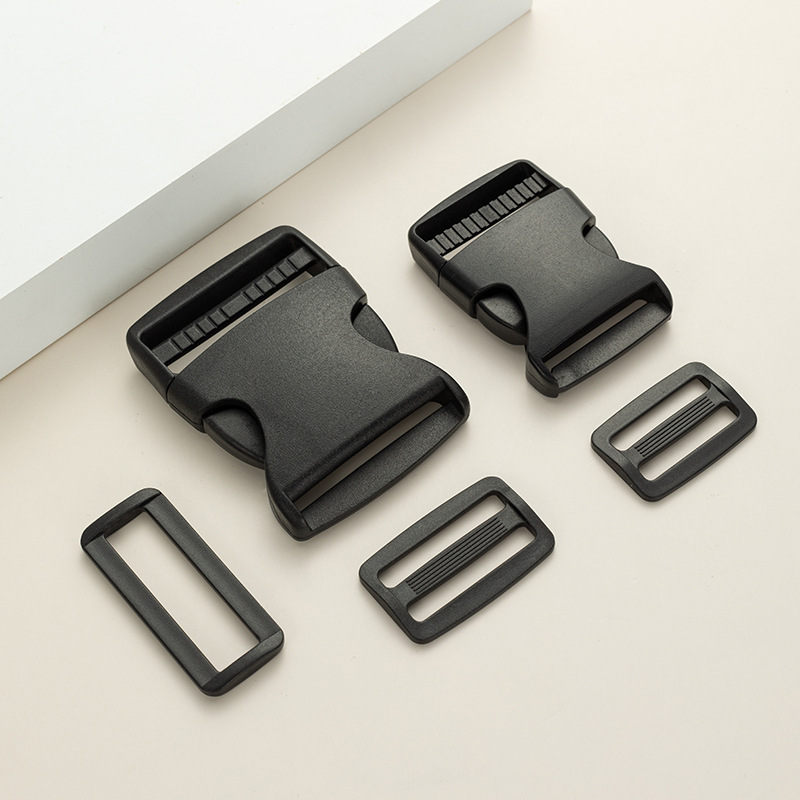 塑料插扣卡扣日字子口方扣配件书包扣子子母调节扣尼龙背带搭扣锁