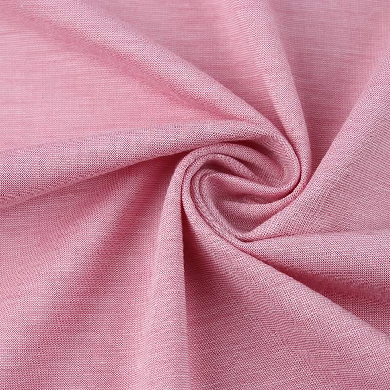 双面罗马布 80支高密双色高弹再生天丝罗马面料 180克男装t恤面料