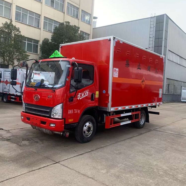 解放j65米2气瓶运输车栏板式危险品运输车价格便宜-阿里巴巴