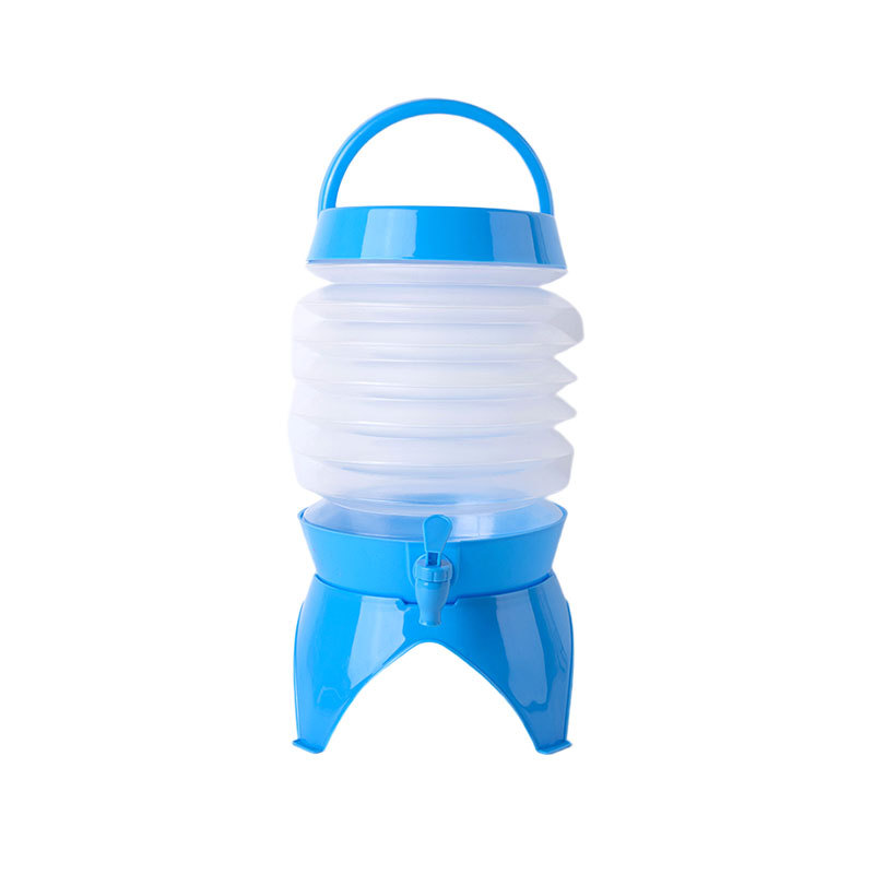 Creative Folding Water Breaker Large Capacity Travel Picnic Water Container 3. 5l-9.5l Outdoor Portable Water Storage Tank