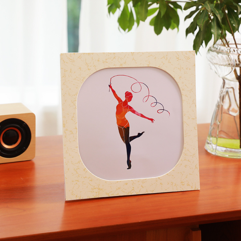 卡纸挂墙相框a4a3 a2 16k 8k 4k 2k剪纸水粉彩绘素描字画装裱摆台