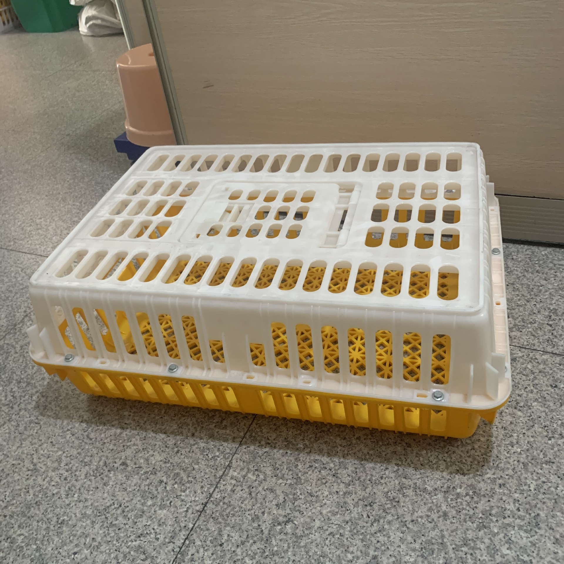 塑胶鸡笼水鸭山鸡转运塑料鸡笼子塑胶家禽塑料笼 家禽养殖笼