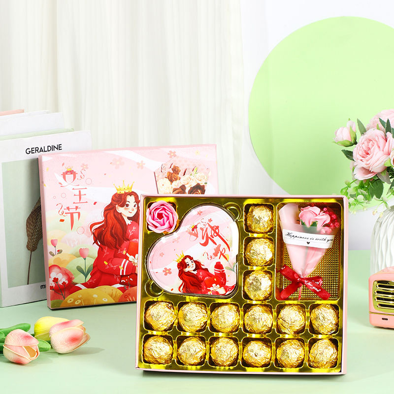 德芙巧克力礼盒三八女神节拿货高端糖果送男女朋友老婆生日情人节