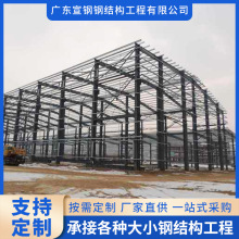 专业设计大型钢结构厂房工程询价各类大型钢构雨棚钢结构工厂建筑