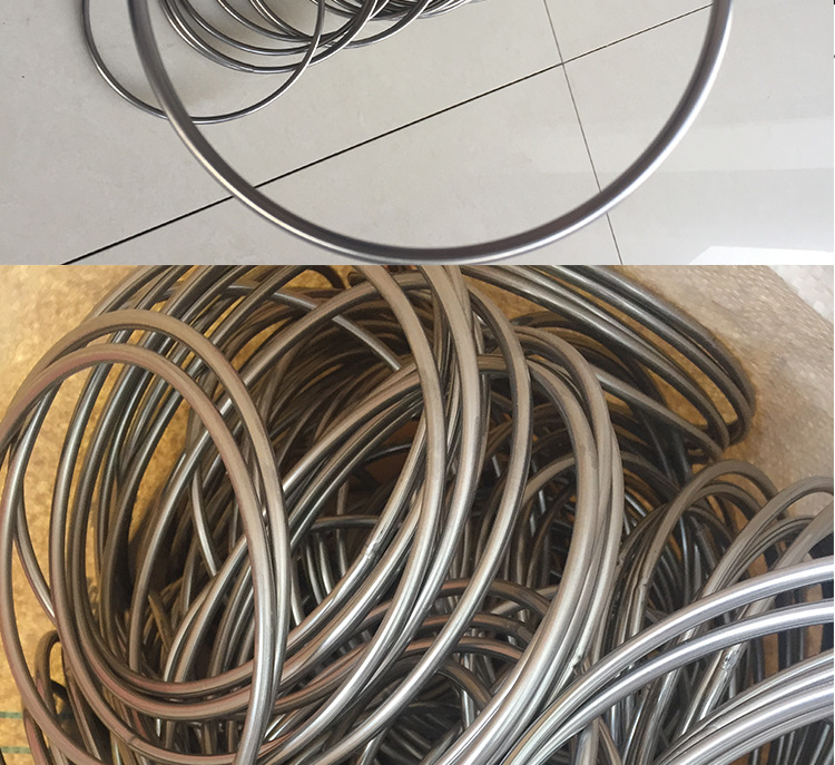304不锈钢圆环圆圈o型环吊环实心钢环焊接圈环不锈钢环钢圈铁环圈