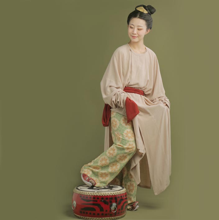 阡陌| 圆领袍唐制正仓院复原大歌袍棉麻柔软吸汗透气纯色