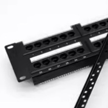 Cat6 network 1U 24-port 2U 48-port coupler patch panel