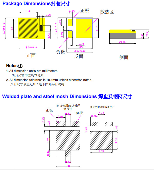 厂家供应2016贴片led灯珠车灯用led