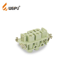 WEIPU威浦矩形芯件HK系列 组合型插芯螺丝压接HK-004/0-F