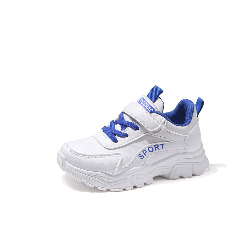 Boy Shoes 2024 Children's Shoes for Spring Soft Bottom Ultra Light Sneaker Spring and Autumn Dad Shoes Girls' Waterproof