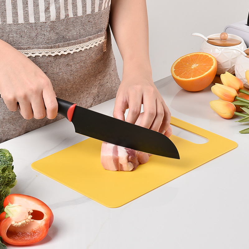 In Stock Cutting Board Household Pp Chopping Board Cut Fruit Cutting Board Plastic Cutting Board Kitchen Tools Square Chopping Board