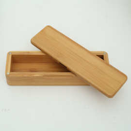 创意礼品木质铅笔盒ins风天地盖小学生木头文具盒跨境爆款韩国