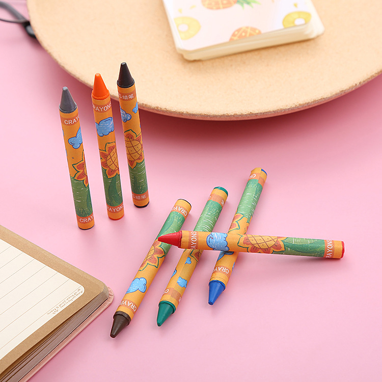 Crayon Elementary School Student Child Drawing Graffiti Color Brush 8 Colors 12 Colors 24 Colors Drawing Pen Prize Gift Wholesale