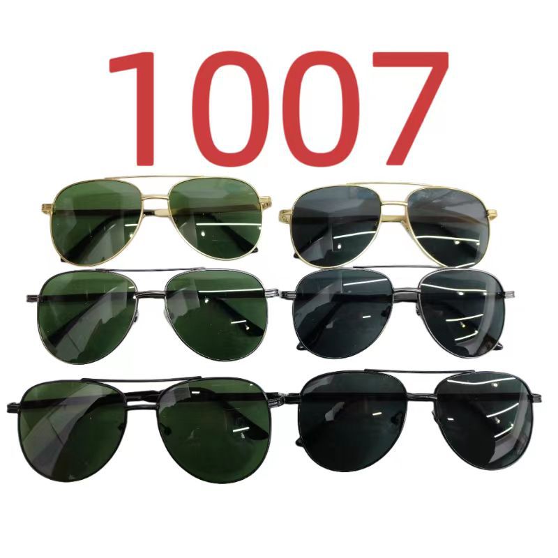 2024 Trendy Men's Sunglasses Metal Sun Glasses New Sunshade Sunglasses Factory Direct Sales Wholesale