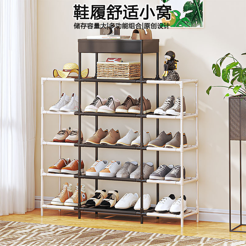 Southeast Asia for New Two Colors Simple Multi-Layer Home Storage Shoe Rack DIY Assembly Shoe Cabinet Storage Rack
