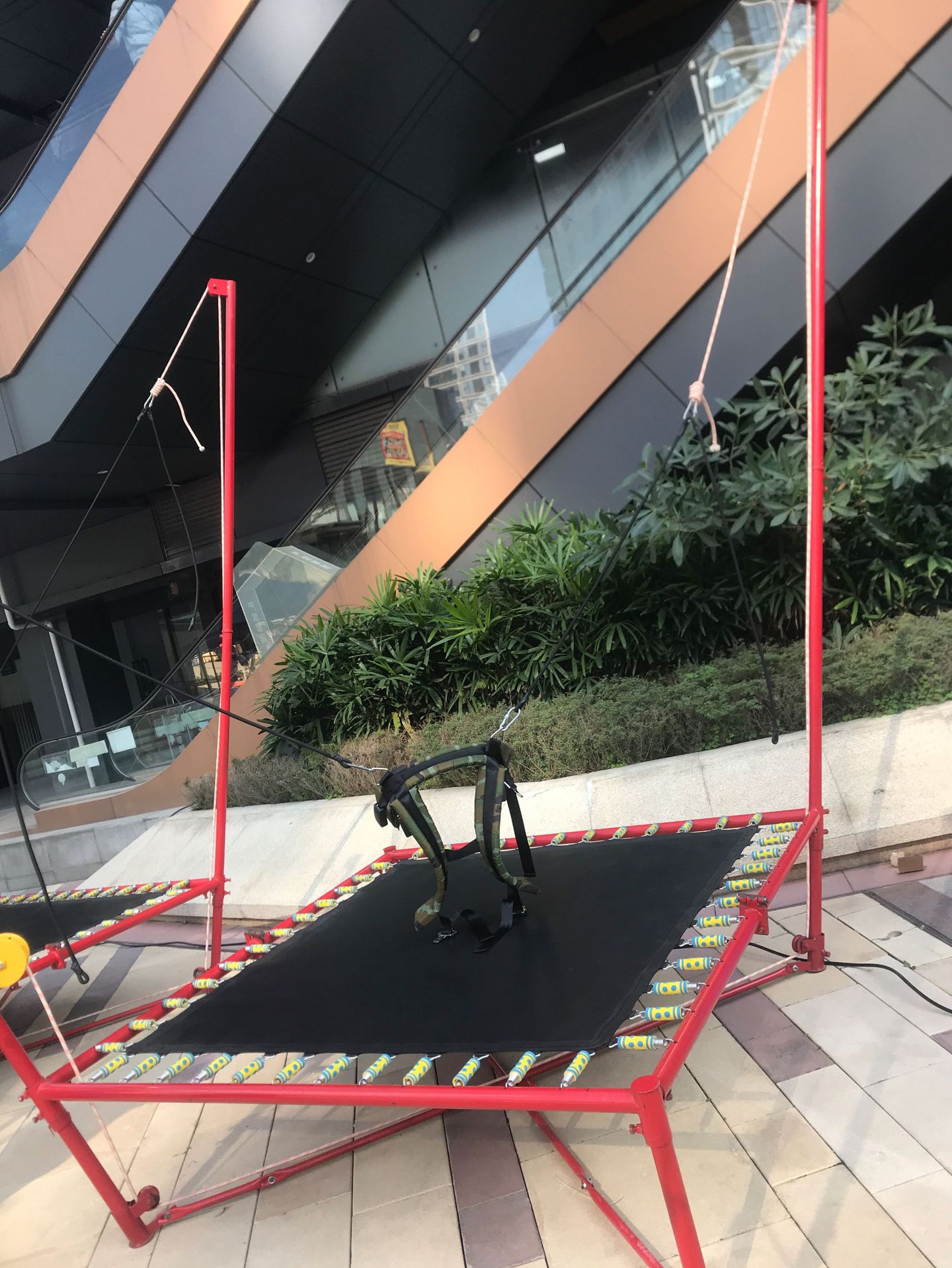 户外商用儿童蹦极蹦蹦床单人钢架跳跳床儿童跳跳床弹跳床厂家直销