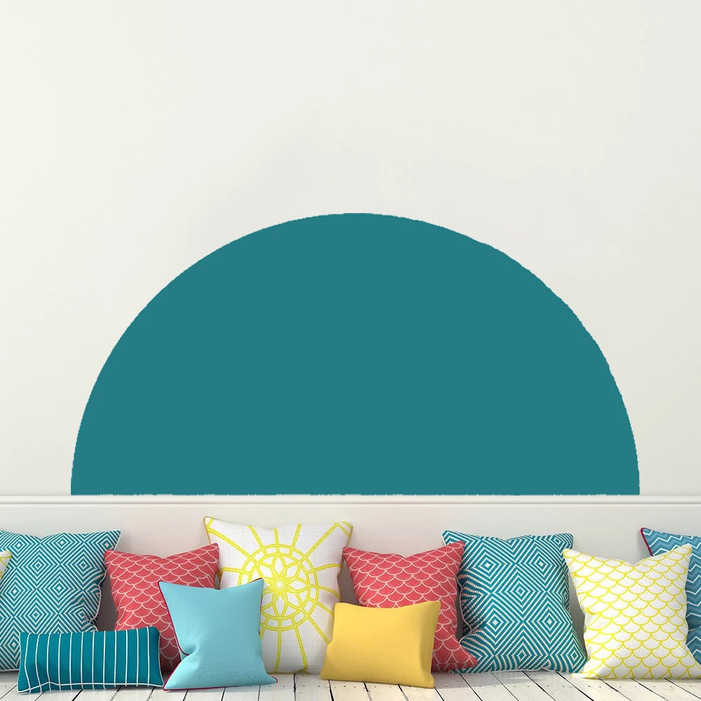 半圆形半个太阳sun精雕自粘wall decor跨境亚马逊ebaydw13623