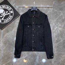 正确版Chrome Hearts21ss 秋装隆重来袭 梵文刺绣贴皮牛仔外套