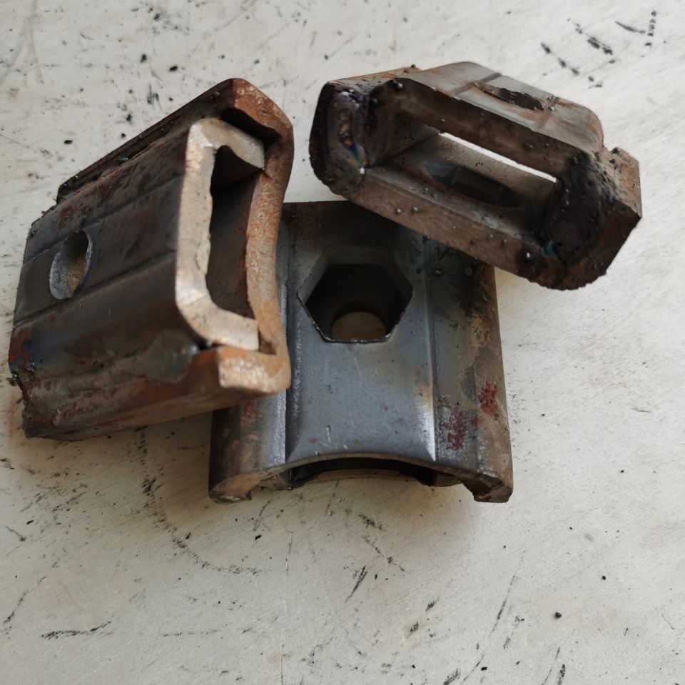 旋耕机刀专用刀库刀座加厚加重225 245 265通用焊接刀库钢板锻造