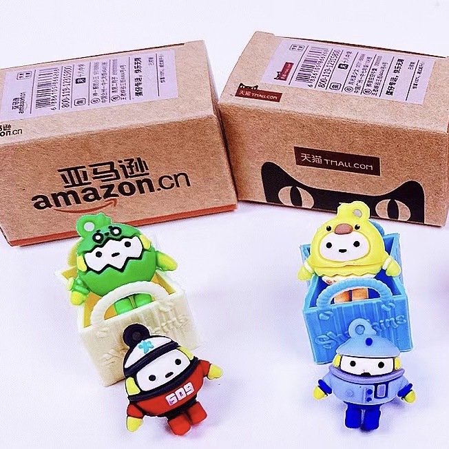 80 Or 90 Culture Miniature Express Fashion Play Blind Box Toy Simulation Candy Toy Mini Package Egg Puff Express Shopping Bag