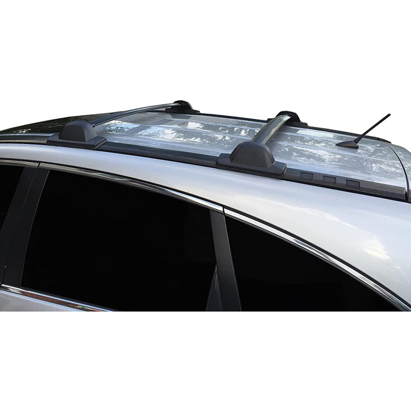 Luggage Rack Cross Rail Roof Aviation Aluminum Alloy Material Streamlined Safety Fashion Durable Original Car Fixed Point Fixed