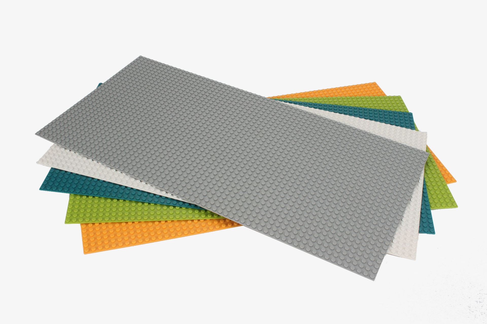 多功能两用幼儿积木桌垫板玩具墙16*16积木16*32大颗粒底板批发