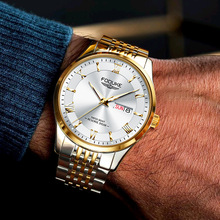 超薄手表男士高档 品牌正品瑞士手表夜光 休闲夜光石英表男腕表