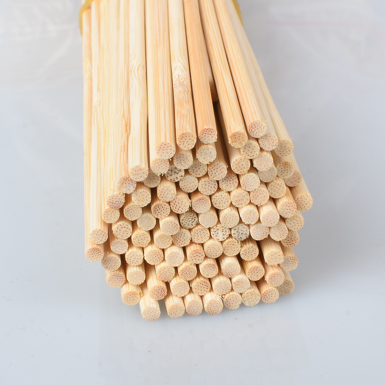 竹签子插花花束竹签40cm50cm花杆棉花糖旗杆卡通礼物花束diy材料