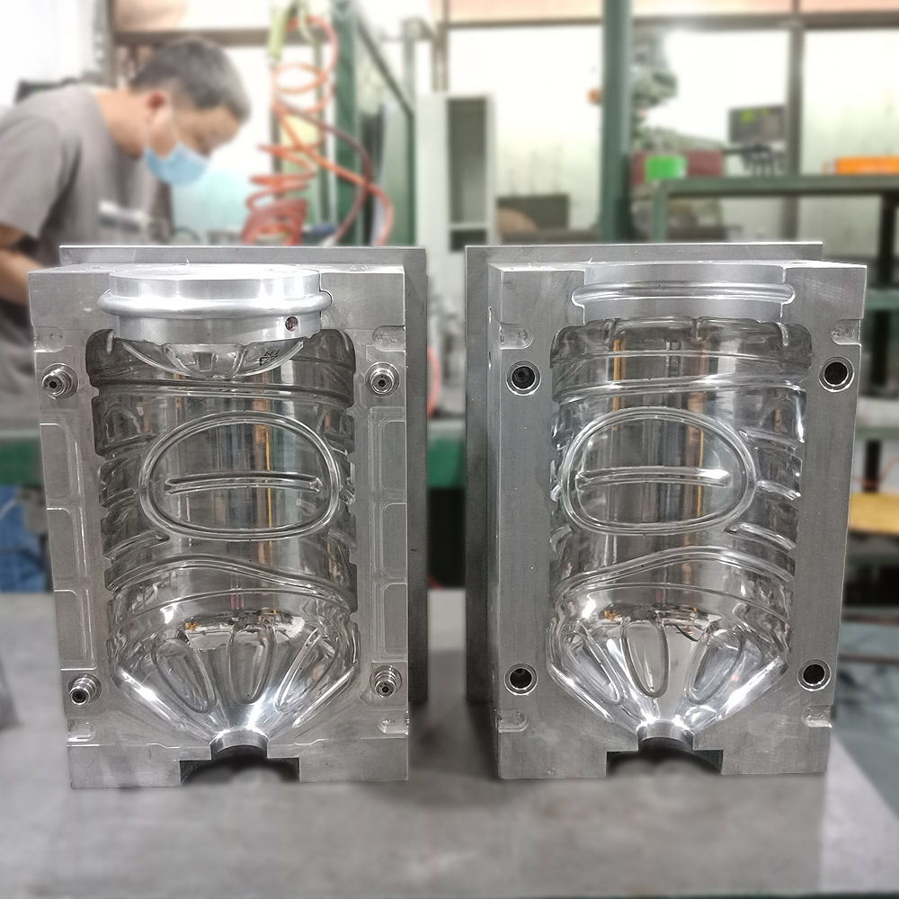 模具加工厂定制pet食品级塑胶透明吹塑模塑料矿泉水瓶模具