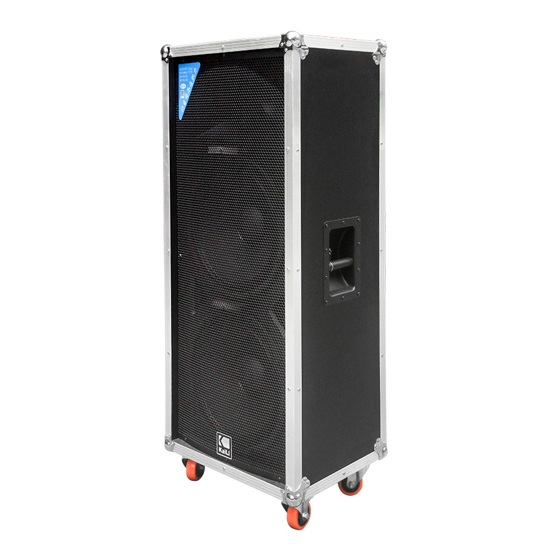 凯力1000/1500w婚庆红白喜事舞台音响广场舞蓝牙铝合金边轮子音箱