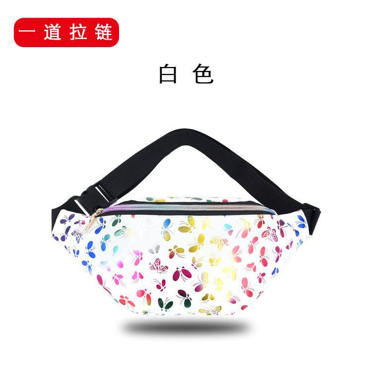 Foreign Trade Wholesale 2021 New Waist Bag Fashion Printing Sports Waist Bag Men and Women Multi-Pocket Running Cycling Mobile Phone Bag