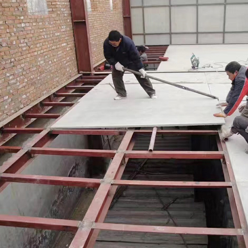 loft钢结构阁楼楼层板 跃层隔层水泥楼板 防火防水隔音水泥压力板