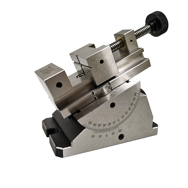台湾精展gin万向精密虎钳65010-80-chm80磨床平口钳可调角度虎钳