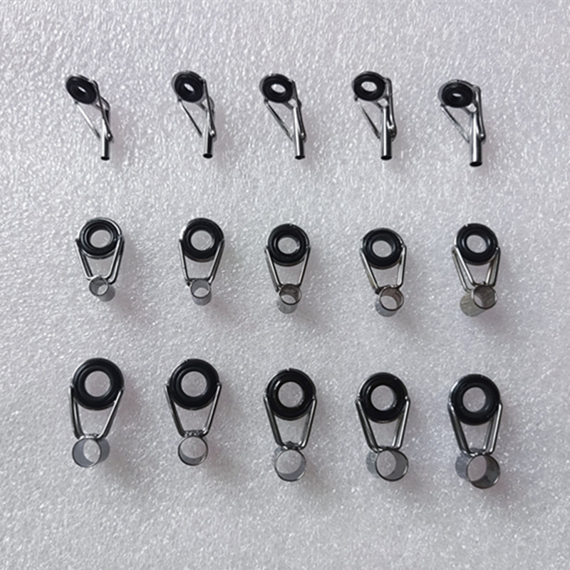 盒装海竿导环套装75只陶瓷过线环导线环钓鱼鱼竿diy配件渔具用品