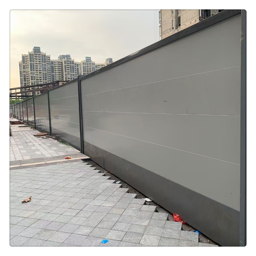 工地临时围档 施工围档 隔离围屏板 建筑围档板 工地围板 彩钢板