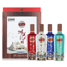 泸州酒醉美泸州浓香型白酒500ml*4瓶一提52度