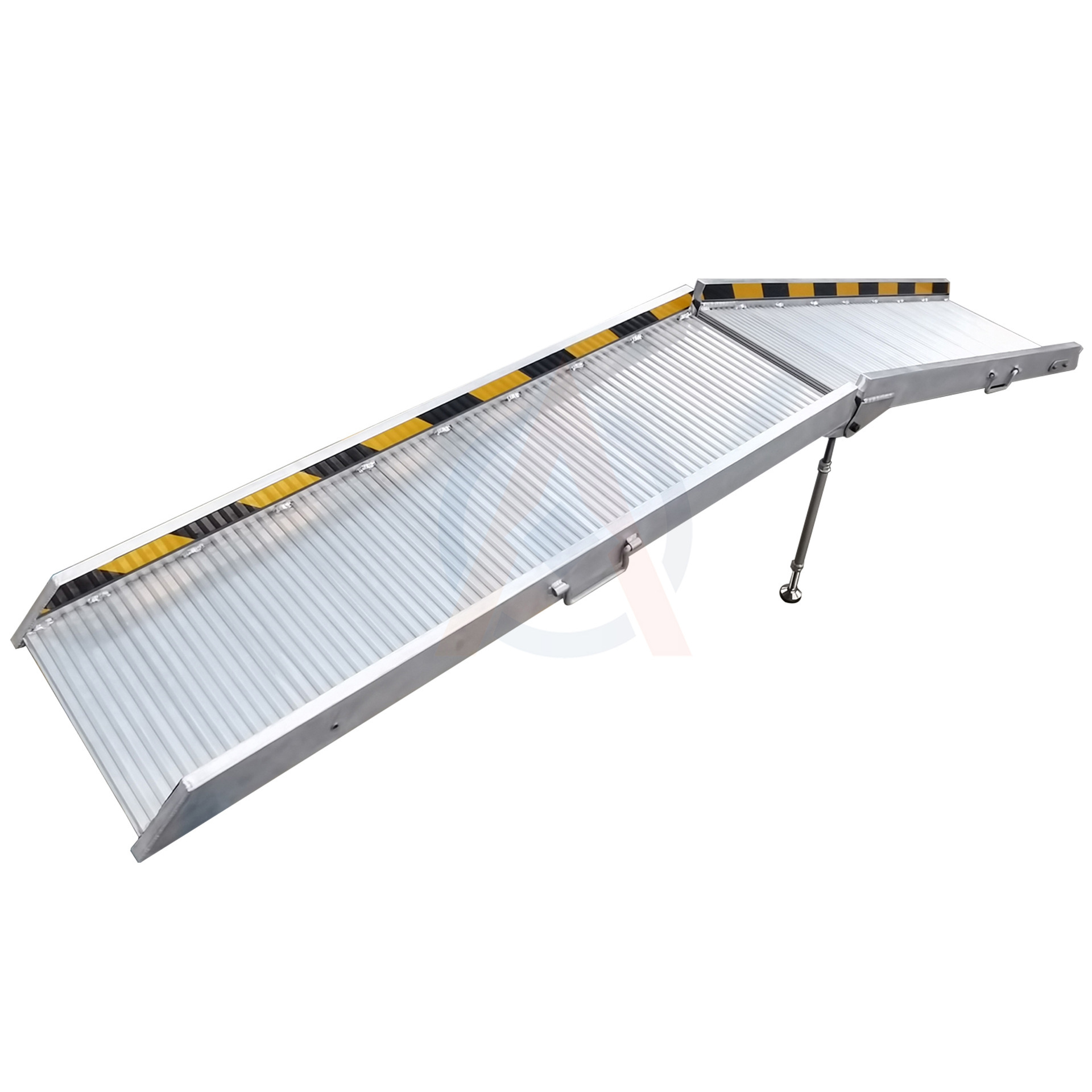 折叠铝合金坡道 架摩托车运输装车工具上车爬梯  厂家定制