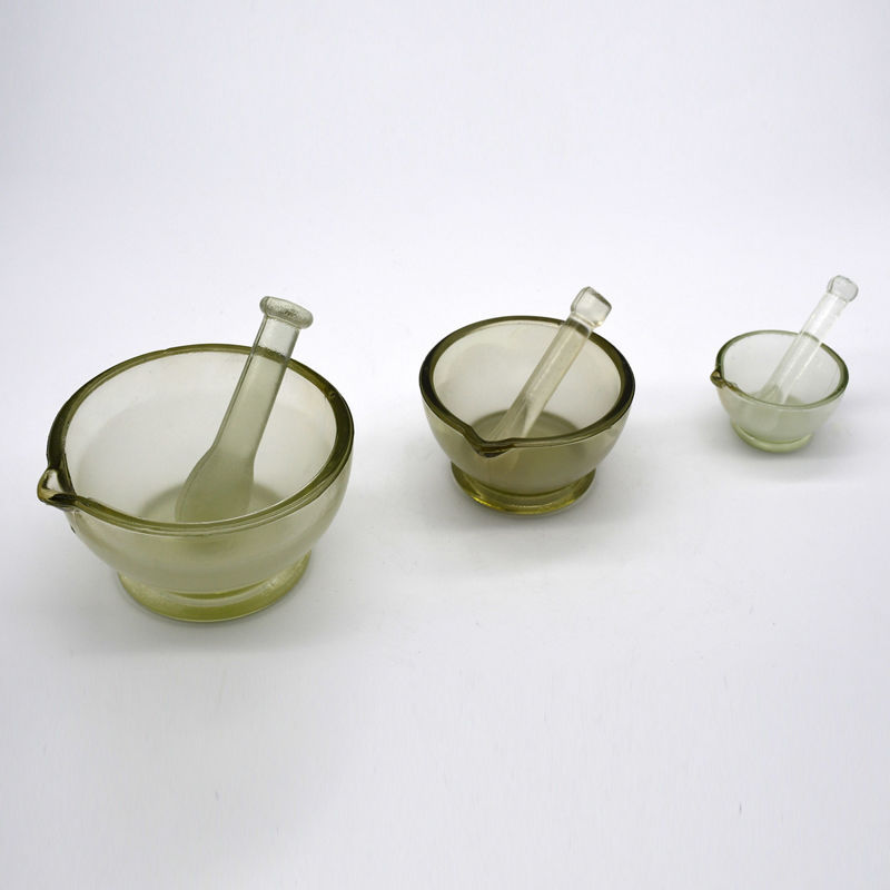 玻璃研钵  研磨棒 75mm 研药碗 捣药罐 捣药碗