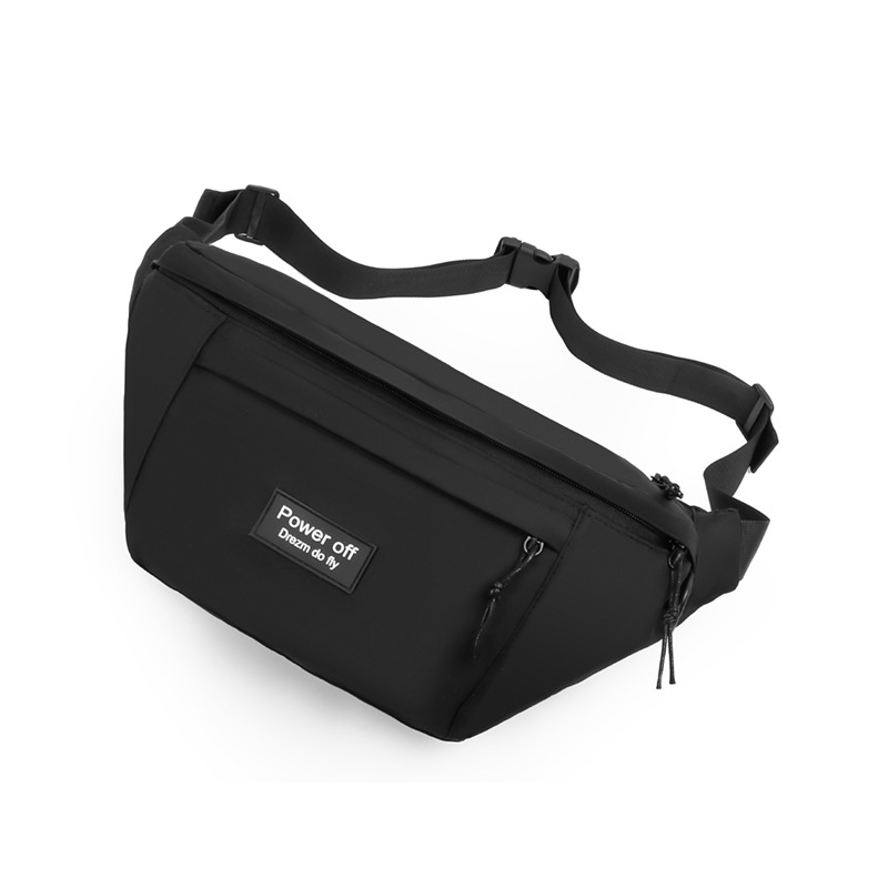 New Men's and Women's Large Capacity Chest Bag Street Fashion Fashion Brand Waist Bag Ins Couple Function Crossbody Shoulder Bag